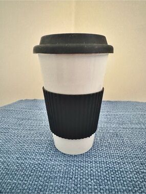 J. Crew To-Go Ceramic Travel Cup/Mug